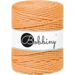 Bobbiny 3PLY Macramé Rope 5 mm 100 m Orange Vrvica