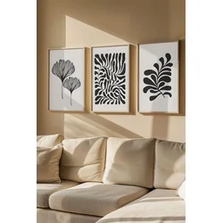 Uokvirena slika Wallity Artvmodel31, 33x48 cm, 3 dijela