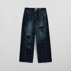 Baggy fit farmerke