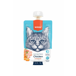 Wanpy Cat Pasta - Chicken & carrot 90g