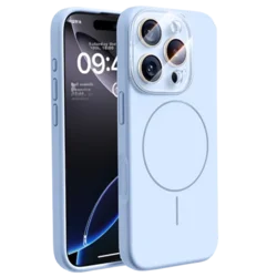 Divi Maska za mobilni telefon Apple Iphone 17 Pro Max, Svetloplava