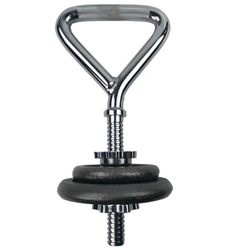 Sestavljivi kettlebell z 2 diski