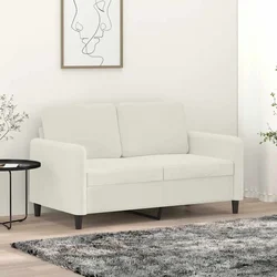 Dvosjed krem 120 cm baršunasti