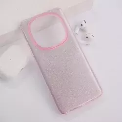 Maska Crystal Dust za Xiaomi Redmi Note 14 Pro 5G (EU) pink