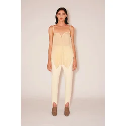 Nanushka Ženske pantalone NW22RSPA00372, Krem