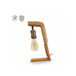 RUSTIK 148 Stona lampa 1XE27 Hrast