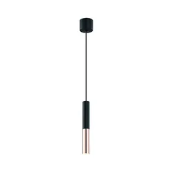 Open Design OR80827 - Luster na sajli SLIMI 1xG9/3,5W/230V crna/roze zlato