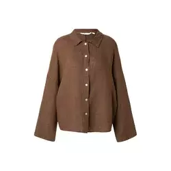 Noella Bluza Leanora  temno rjava