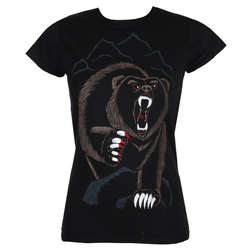 Hardcore ženska majica - BEAR NECESSITIES - GRIMM DESIGNS - GD18WT