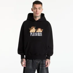 Mikina PLEASURES Dynamic Hoodie Black M