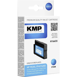 KMP KMP nadomestna kartuša HP 953XL, F6U16AE kompatibilna cyan H166CX 1748,4003