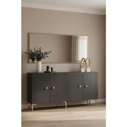 Hanah Home komoda Lessi 150, 150 cm, antracit