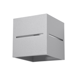 Sollux SL.0205 - Zidna lampa LOBO 1xG9/40W/230V siva