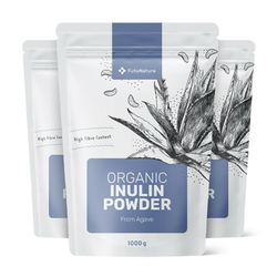 BIO Agavin inulin v prahu, 1000 g