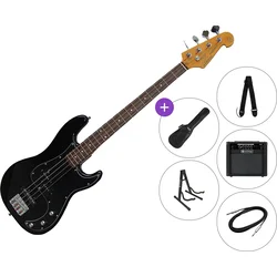 SX SPJ62+ SET 2 Black Električna bas kitara