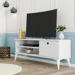 Hanah home TV Komoda Retro Bela
