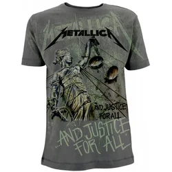 Metallica And Justice For All Neon All Over majica M