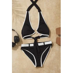 Trendyol Milla Ženski kupaći kostim Tbess25Bt00162, Crni