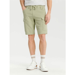 Sinsay - Jogger kratke pantalone od trapera - svetlo zelena