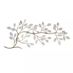 Autronic Stenska dekoracija Wall decoration - metal tree, gold (FA23-032)