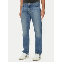 Lee Jeans hlače West 112354466 Modra Loose Fit
