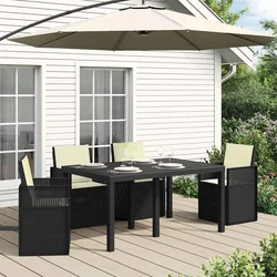 Jastučići za sjedenje i leđa 4 pcs Krem 47 x 45 x 2 cm