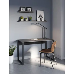 Hanah Home Radni sto, 100x75x60cm, Sivi