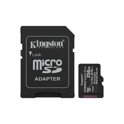 Kingston Memorijska kartica U1, V10, SDXC, 256GB, Canvas Select Plus, G3 150R, SDCS3/256GB, Adapter