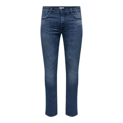 Only & Sons Kavbojke WEFT, modra