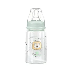 KikkaBoo Flašica staklena Savanna 120ml Mint (KKB21116)
