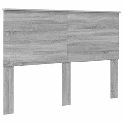Vidaxl Vzglavje Siva Sonoma 100 cm Konstruirano leseno