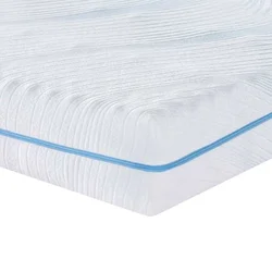 Vidaxl Vzmetnica Srednje trdo 70 x 200 cm Bela
