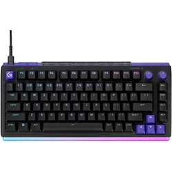 Tipkovnica LOGITECH Gaming G512 X 75, linear switch, RGB, mehanička, US Layout, USB, crna