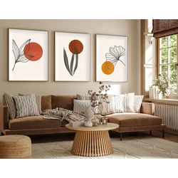 Wallity Uramljena slika Huhu215, 30x40 cm , 3 dela