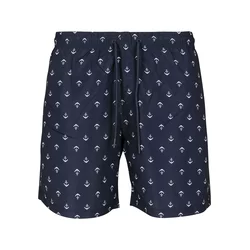 Patterned swimsuit shorts anchor/navy