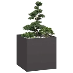 Sadilica crna 80x80x80 cm od čelika