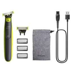 PHILIPS Trimer za bradu One Blade QP2724/31, Sivo-zeleni
