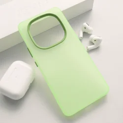 Maska za telefon Electro Glow Frame za Xiaomi Redmi Note 14 Pro Plus, EU, Zelena