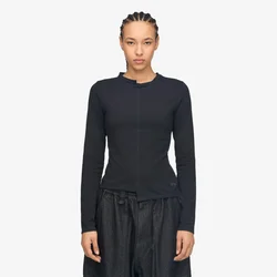 Majice Y-3 Fitted Long Sleeve Tee Black L