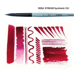 ROSA STREAM 132 sintetična okrogla krtača | Različne velikosti
