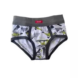 Jasmil Dečije muške slip gaće, Sive