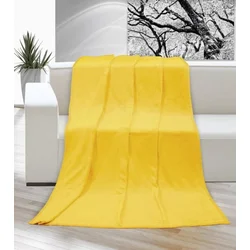 Odejo Korall micro single - 150x200 cm - rumena