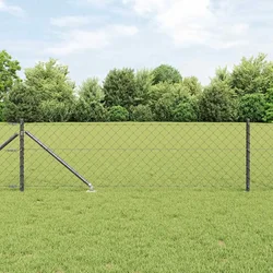 Zavareno žičano ograđivanje s bodljama 10 x 0,6 m Siva Mreža