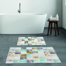 Lessentiel Maison Set 2 prostirke za kupatilo Šareni