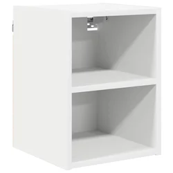 Vidaxl Viseča omarica Bela 30 x 29,5 x 40 cm Konstruiran les
