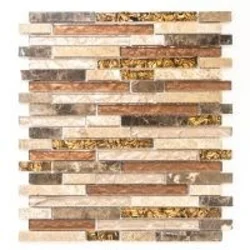 MOZAIK INTERLOCK CRYSTAL/STONE MIX BEIGE/BROWN 29,8X33,8