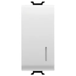 Gewiss Chorus, 1P prekidač 16A, indikator, 1M, beli ( Gw10002 )