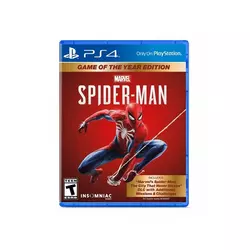 PS4 Marvels Spider Man Game of the year