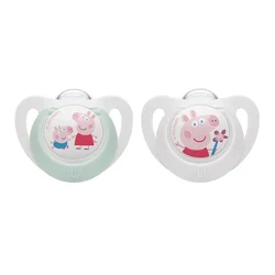 Nuk Varalica S1 Peppa 175333, 0-6 meseci, 2 komada