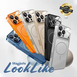 Maska za iPhone 13/14 6.1 Magsafe LookLike, Zlatne boje